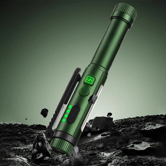 🧲 SAVE 50% NOW! 💡 Multifunctional Magnetic Pen Work Light – Strong Magnet Base & Super Bright Pocket Torch For Mechanics 🔧