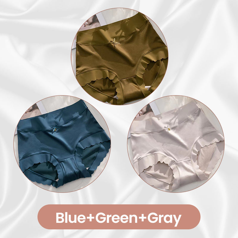 🔥Hot Sale SAVE 50% NOW! 🔥Premium Satin Antibacterial Moisture-absorbing Panties