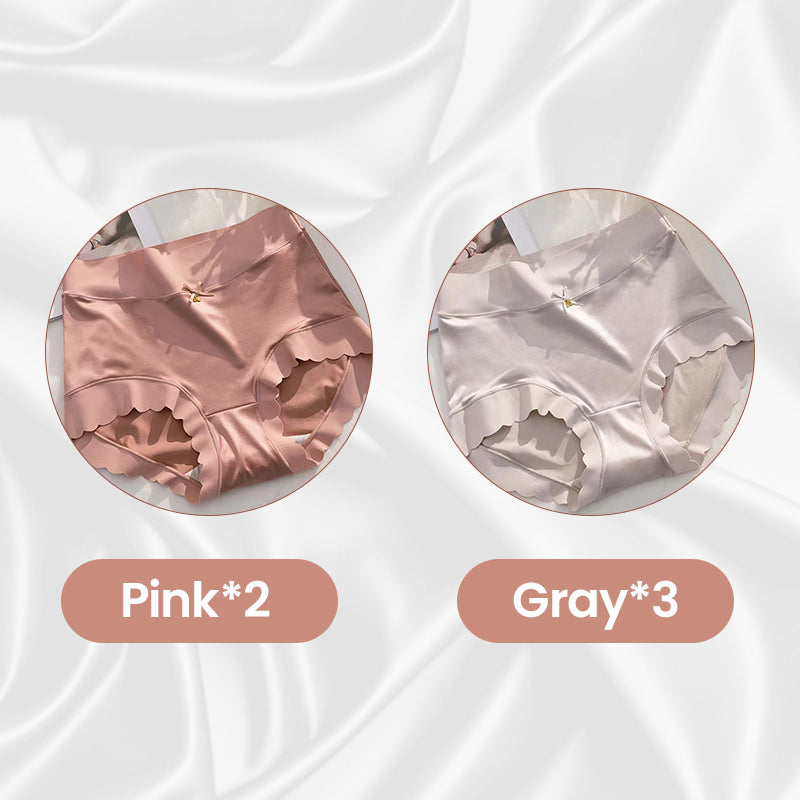 🔥Hot Sale SAVE 50% NOW! 🔥Premium Satin Antibacterial Moisture-absorbing Panties