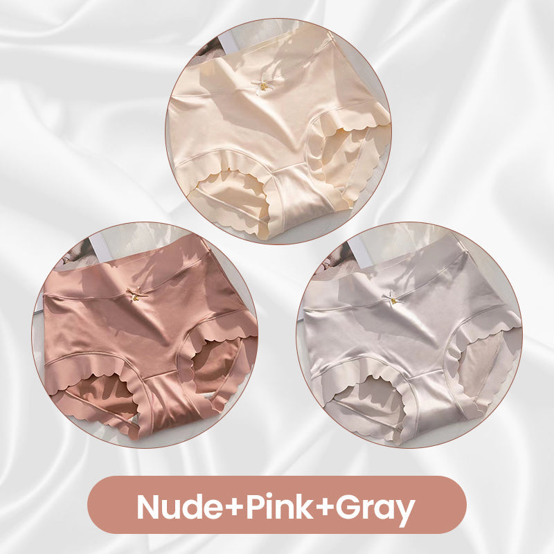 🔥Hot Sale SAVE 50% NOW! 🔥Premium Satin Antibacterial Moisture-absorbing Panties