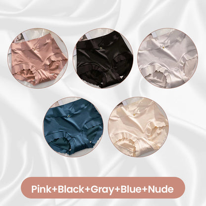 🔥Hot Sale SAVE 50% NOW! 🔥Premium Satin Antibacterial Moisture-absorbing Panties
