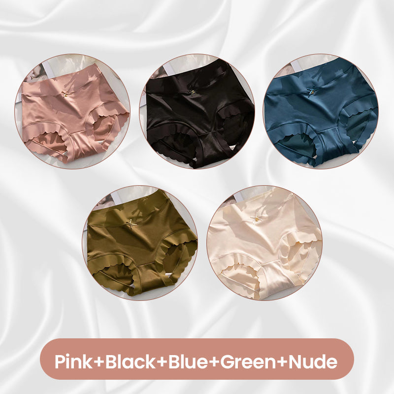 🔥Hot Sale SAVE 50% NOW! 🔥Premium Satin Antibacterial Moisture-absorbing Panties