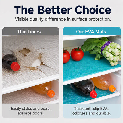 🥳2026 HOT SALE🥳💞12K+ SOLD! 🧊🎁 60% OFF! Fridge Shelf Liners – From £6.99! Waterproof EVA, anti-slip & cut-to-fit. Keeps fridge clean & organized – stock up & save! 🏠✅