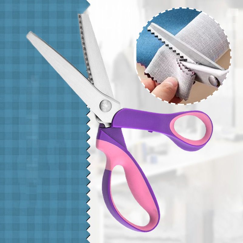 ✂️ 50% OFF TODAY! ✨ Multipurpose Pinking Shears – Professional Heavy Duty Serrated Scissors For Fabric & Crafting ✂️