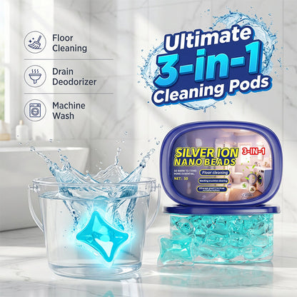 ✨ 50% OFF TODAY! 🧼 All-in-One Cleaning & Pest Control Beads – Deep Clean & Pest Repellent In One Wash