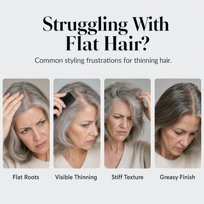 ✨ 50% OFF FLASH SALE! 💇‍♀️ Long-Lasting Fluffy Hair Styling Mist – Refreshing Peach Scent & Weightless Hold 🍑