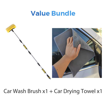 🚙 LIMITED‑TIME ! 💥 Extendable Car Wash Brush 152cm Long Handle – Labor‑Saving, Scratch‑Free, Water‑Through ✨