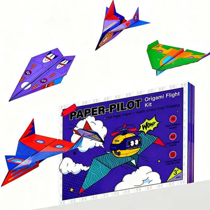 🚀 50% OFF | Creative DIY Paper Airplane Set For Kids