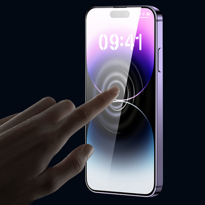 HD Screen Protector for iPhone Series - Auto-Dust Removal Installation