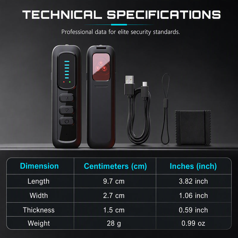 🔍 50% OFF | T19 Anti-Spy Camera Detector