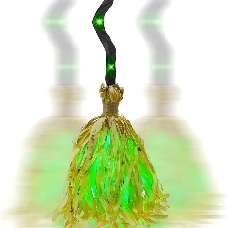 🧹 50% OFF | Halloween Electric Witch Broom Decoration