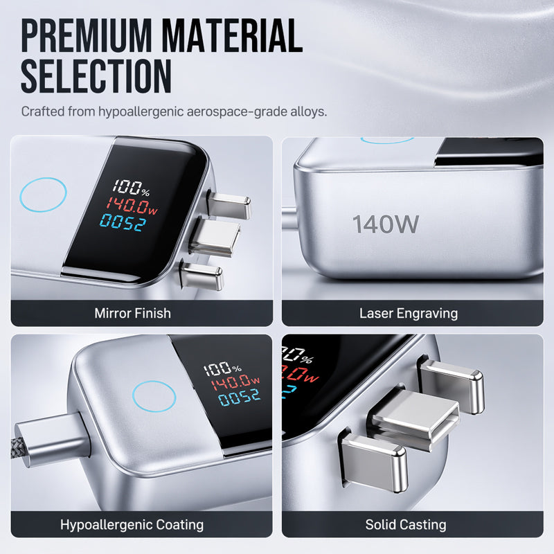 ⚡ 50% OFF | USB-C Smart Charging Protector with LED Display