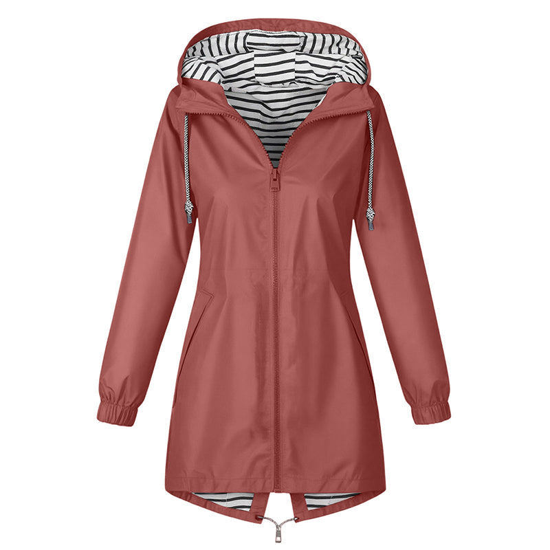 🌧️ £27.99 TODAY! 💥 Women's Outdoor Waterproof Hooded Jacket 🧥
