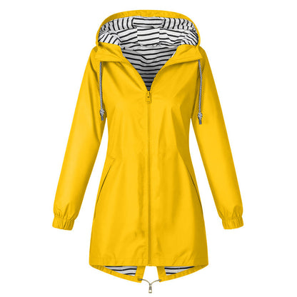 🌧️ £27.99 TODAY! 💥 Women's Outdoor Waterproof Hooded Jacket 🧥