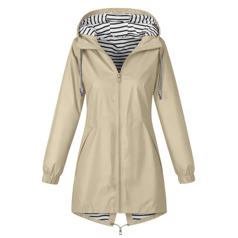 🌧️ £27.99 TODAY! 💥 Women's Outdoor Waterproof Hooded Jacket 🧥