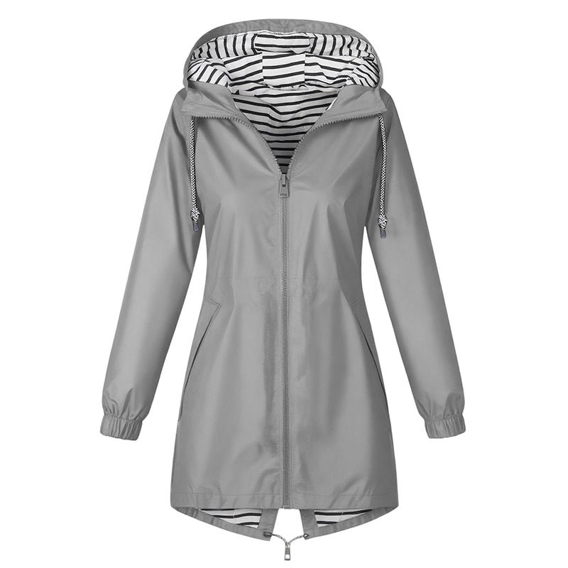 🌧️ £27.99 TODAY! 💥 Women's Outdoor Waterproof Hooded Jacket 🧥