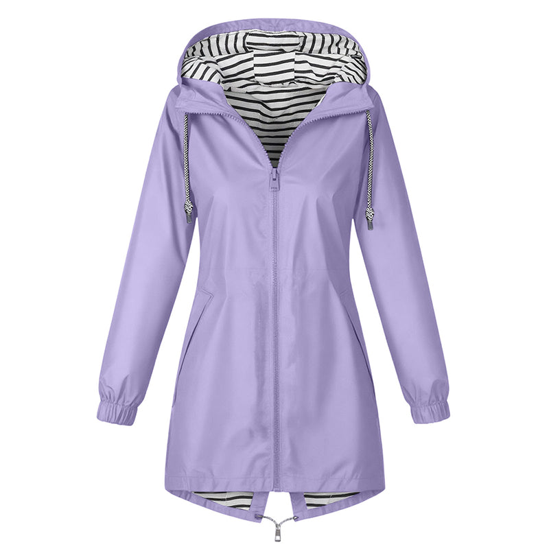 🌧️ £27.99 TODAY! 💥 Women's Outdoor Waterproof Hooded Jacket 🧥