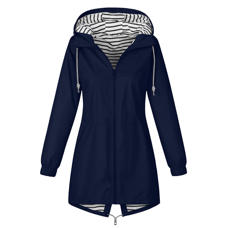 🌧️ £27.99 TODAY! 💥 Women's Outdoor Waterproof Hooded Jacket 🧥