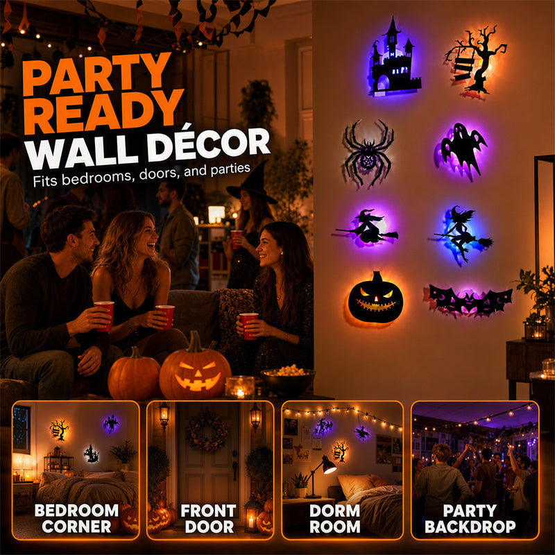 👻 50% OFF Halloween Glow in Dark Wall Stickers ✨