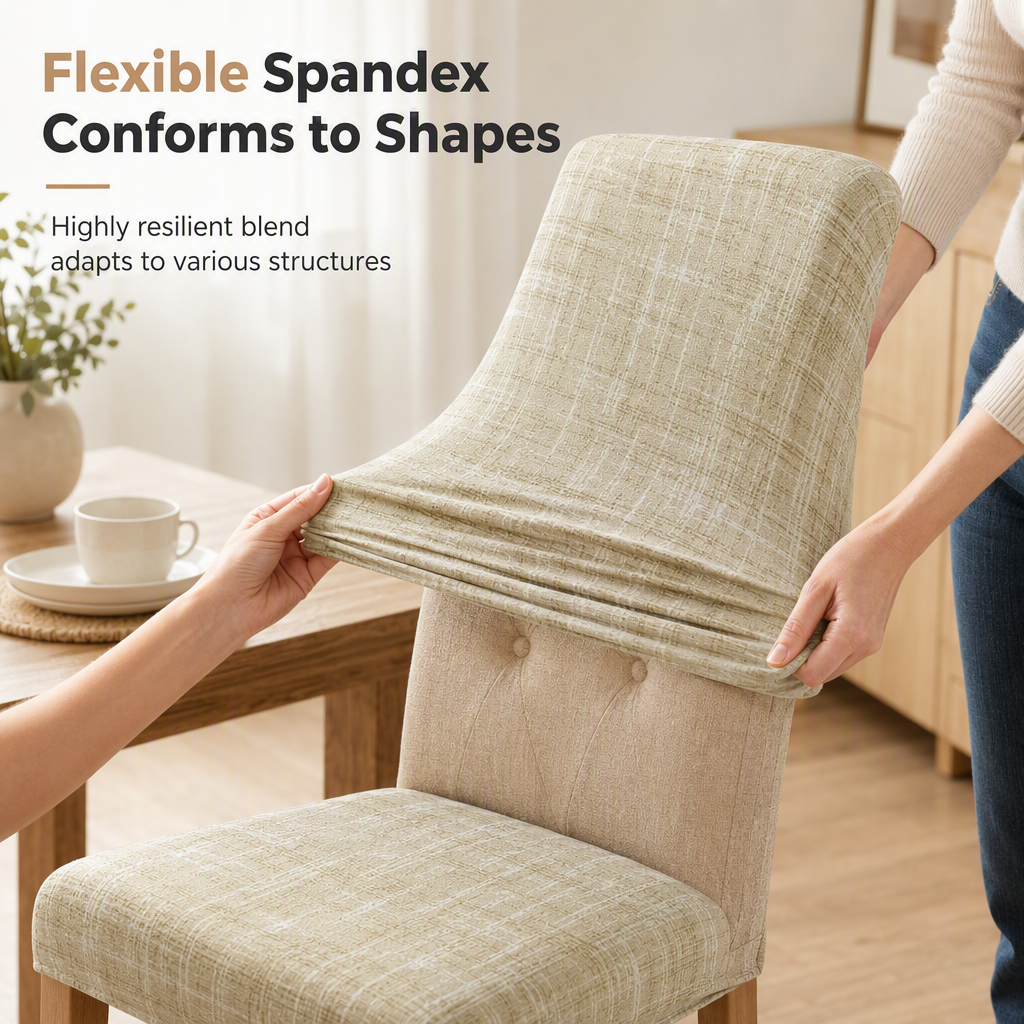 ⏳Limited-time 50% off⏰Universal Stretch Plaid Chair Cover – Protective, Easy Fit 🪑🧺