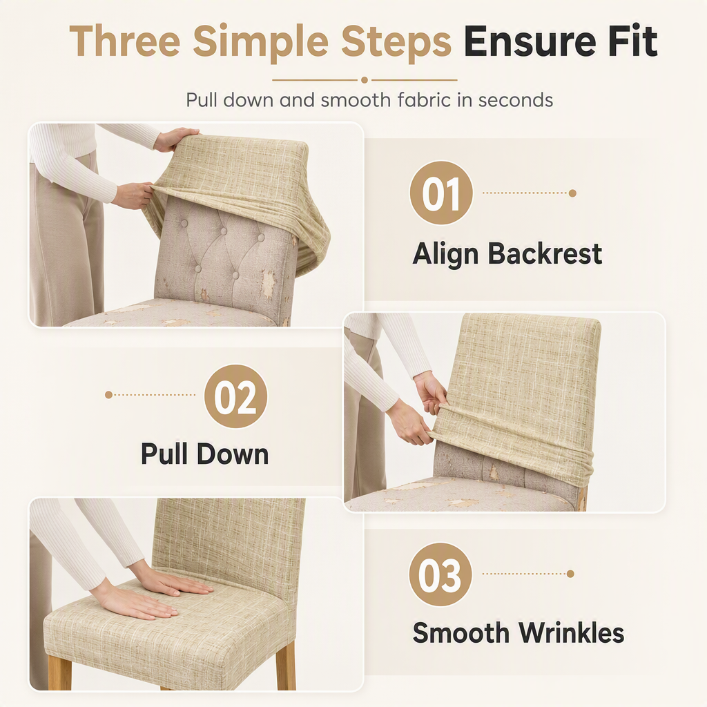 ⏳Limited-time 50% off⏰Universal Stretch Plaid Chair Cover – Protective, Easy Fit 🪑🧺