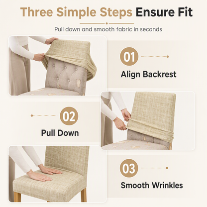 ⏳Limited-time 50% off⏰Universal Stretch Plaid Chair Cover – Protective, Easy Fit 🪑🧺
