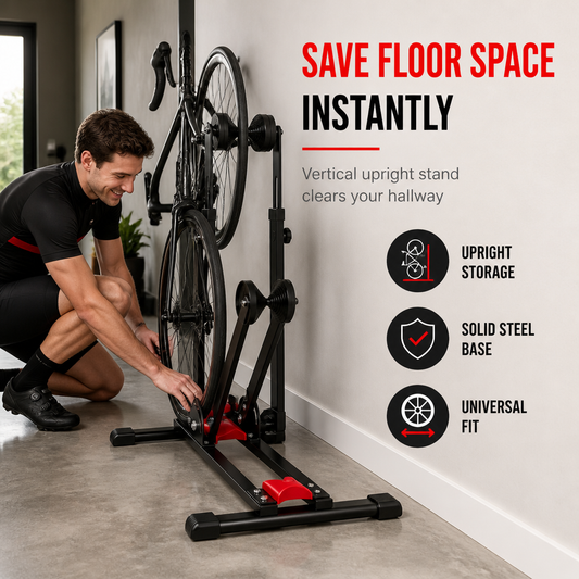 🚲 Save 50% Today! Foldable U-Shaped Bicycle Display & Parking Stand ✨