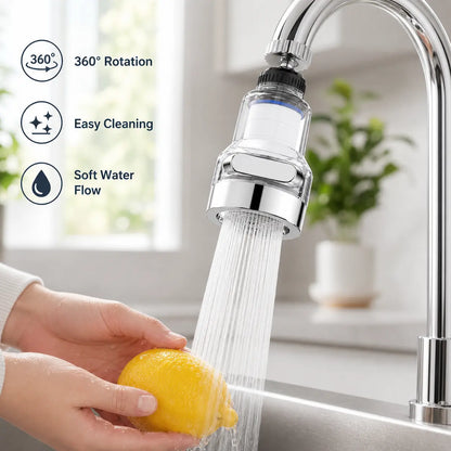 🚰 Save 50% Today! 3-Gear Splash-Proof Faucet Filter With Universal Joint
