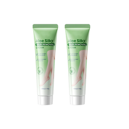 50% Off Today: Gentle Aloe Vera Hair Removal Cream 🌿✨