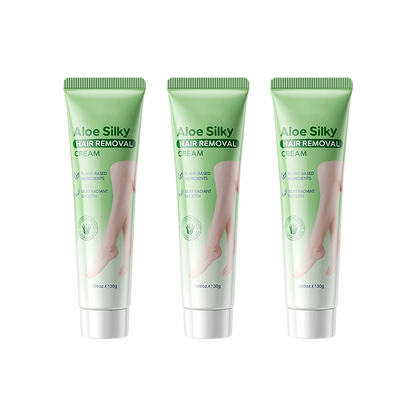 50% Off Today: Gentle Aloe Vera Hair Removal Cream 🌿✨