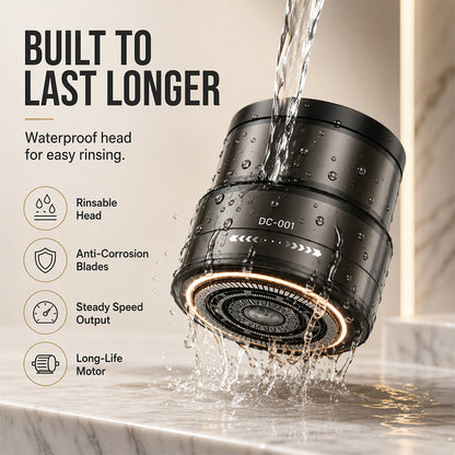 ✨ 50% OFF! 2-in-1 Smart Electric Bald Head Shaver & Beard Trimmer with Digital Display 💈✂️