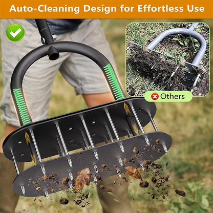 ✨ 50% OFF! Heavy-Duty Manual Lawn Coring Aerator 🌿🌱