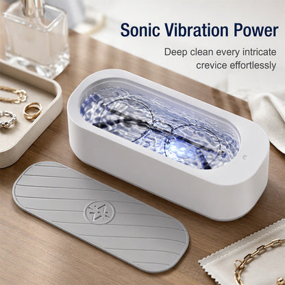 ✨ 50% OFF! Multifunctional Ultrasonic Cleaner – Deep Jewelry & Glasses Cleaning