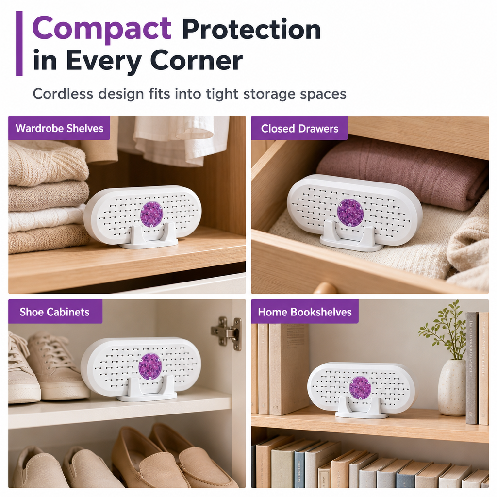 💧 Buy 2 Get 1 FREE | Mini Reusable Household Dehumidifier