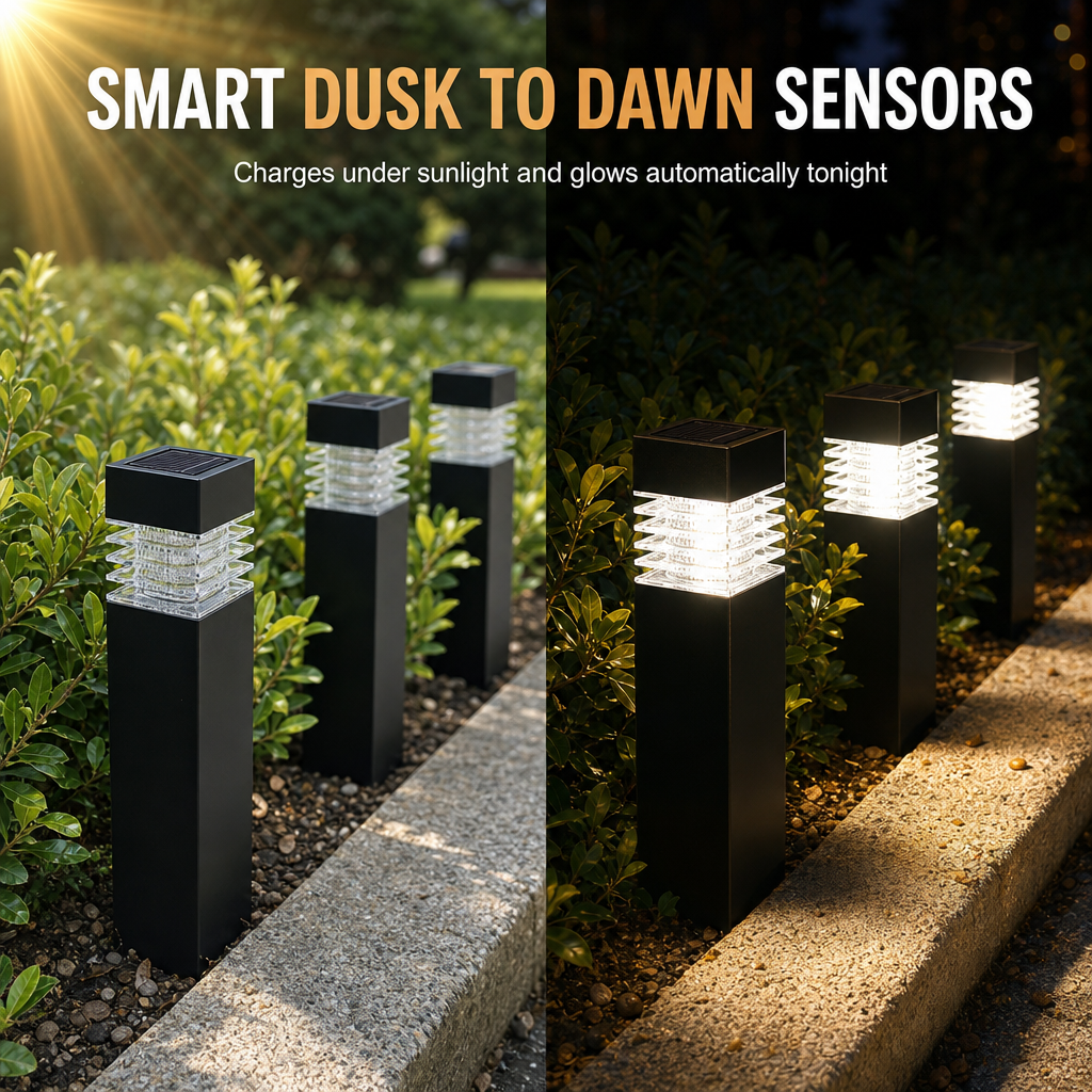 🌸 Buy 3 Get 1 FREE | Solar Outdoor Pathway Lights