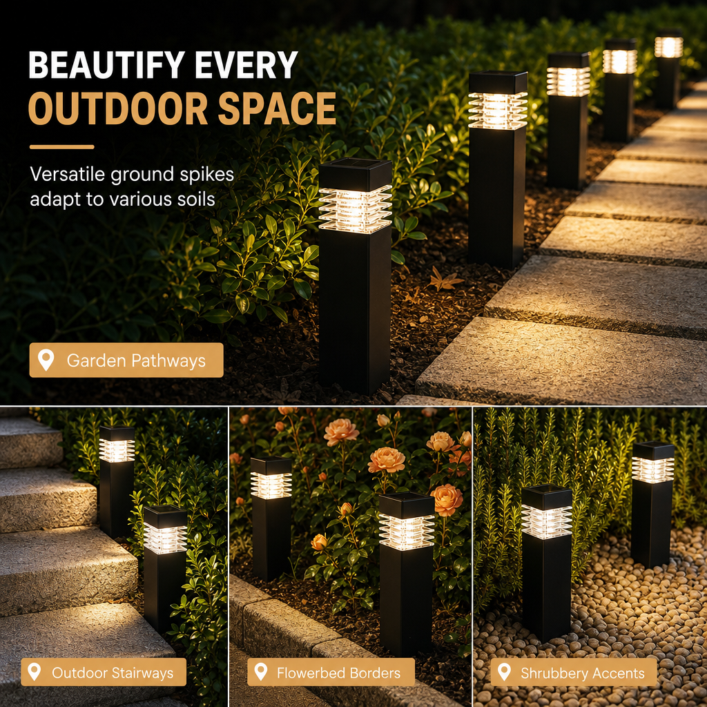 🌸 Buy 3 Get 1 FREE | Solar Outdoor Pathway Lights