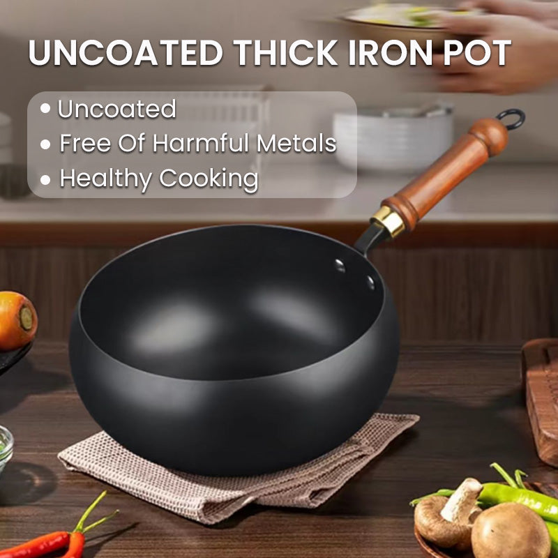 🔥 50% OFF NOW! Uncoated Iron Non-Stick Multi-Purpose Pot