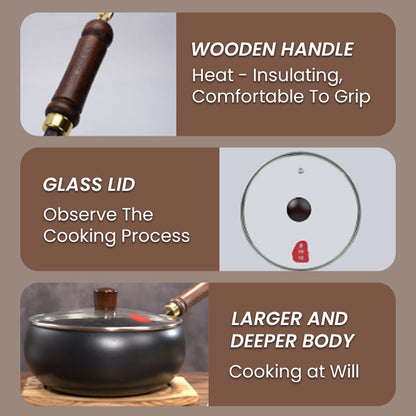🔥 50% OFF NOW! Uncoated Iron Non-Stick Multi-Purpose Pot