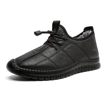 50% OFF 👟 Men's Plush-Lined Non-Slip Walking Shoes
