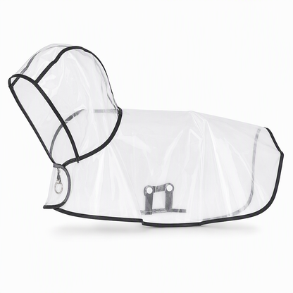 50% OFF 🐶 All-Weather Transparent Waterproof Dog Raincoat (All Sizes) ✨